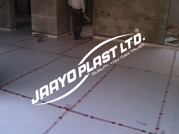 Floor guard protection sheet installation