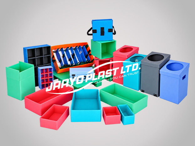 Reusable packaging fabricated from PP corrugated sheet