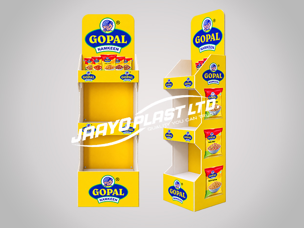 Printed PP standees and retail display units